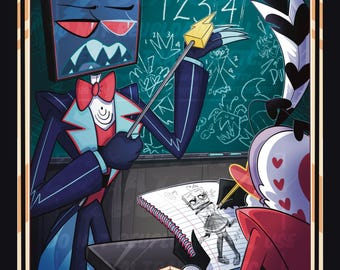 Hot 4 Teacher Card