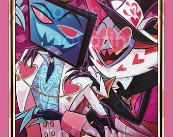 Hazbin Hotel Trading Foil Cards ( Fan Made / Limited Quantities