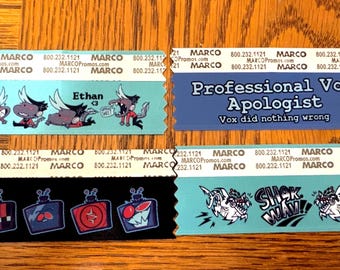 Vox themed badge ribbons *preorder*