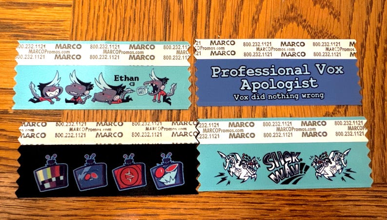 Vox Themed Badge Ribbons *preorder* - Etsy