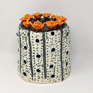 Modern Cactus Sculpture Lantern