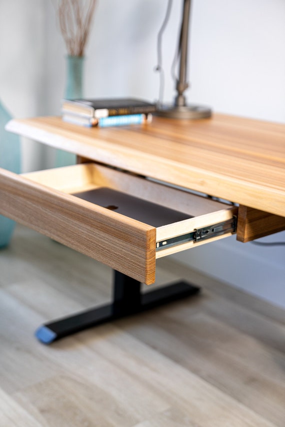 Wood Drawer Drawer Under Desk Storage Desk Storage Etsy