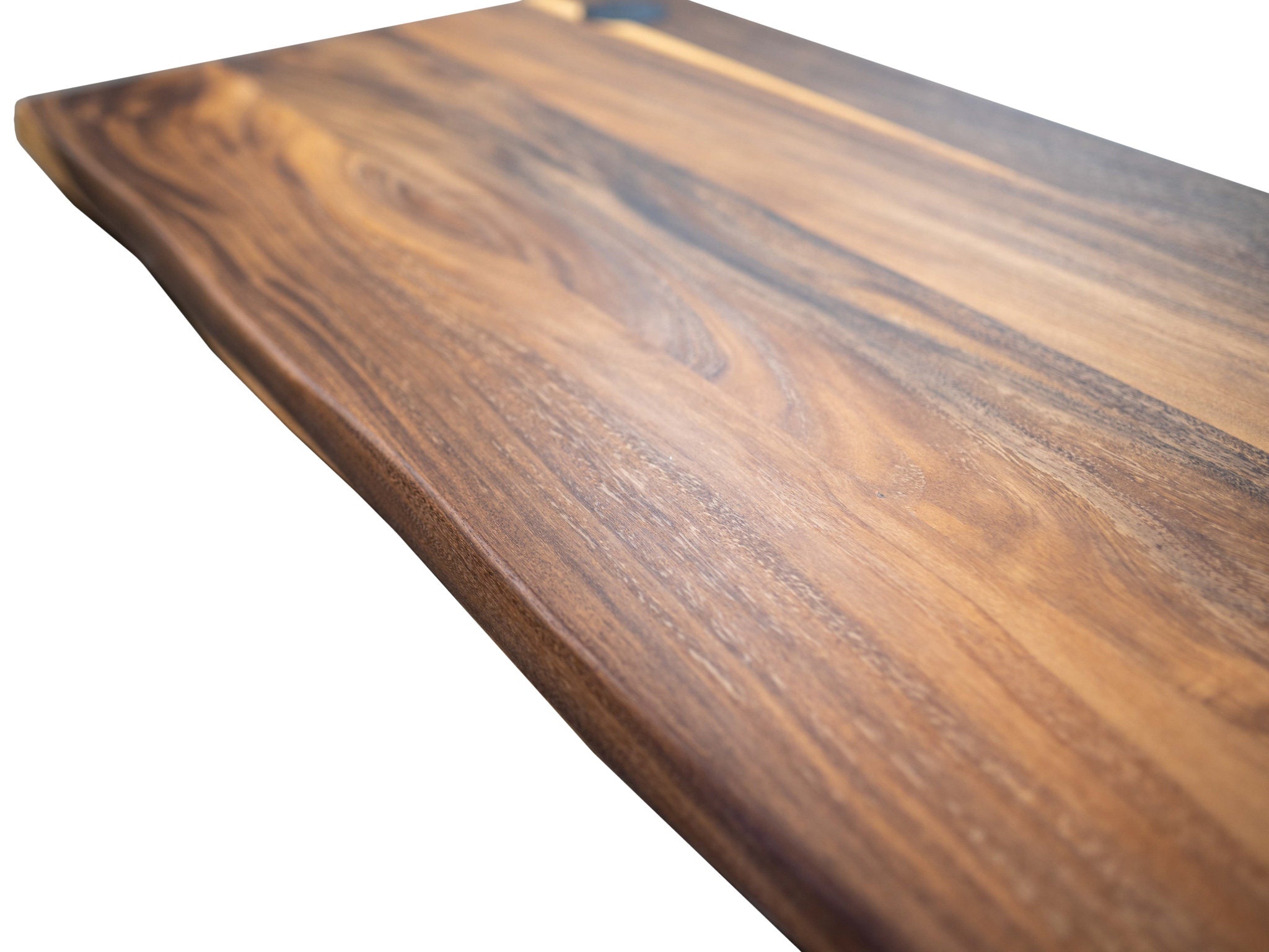 Wood Desk Top Walnut Desk Top Live Edge Desk Top Standing Desk