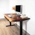 Standing Desk with Drawer: Live Edge, Solid Walnut, Electric Adjustable (38″/48″/60″/70″)