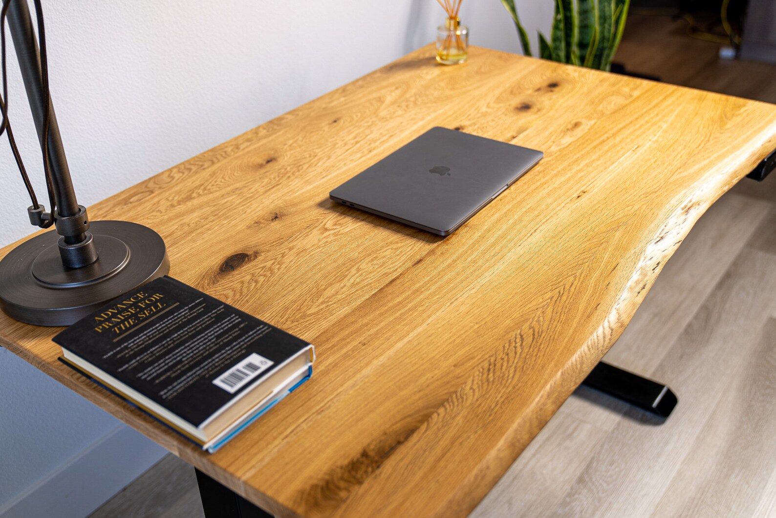 MWS Layla Live Edge Standing Desk Computer Desk Office Etsy