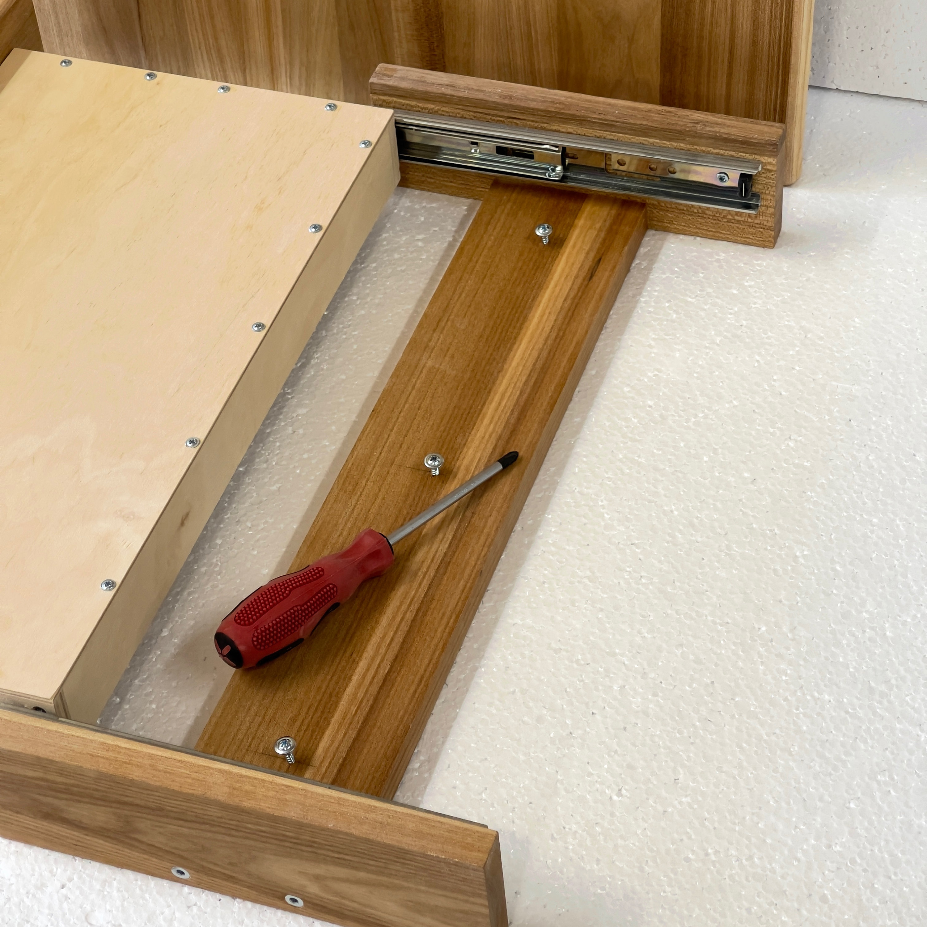 Wood Drawer Drawer Under Desk Storage Desk Storage Etsy