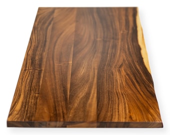 Live Edge Walnut Table Top - Solid Wood Tabletop | Desk Top Replacement