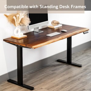 Desk Table Top - Solid Wood Desk Top | Walnut Table Top | Wood Desk Top ...