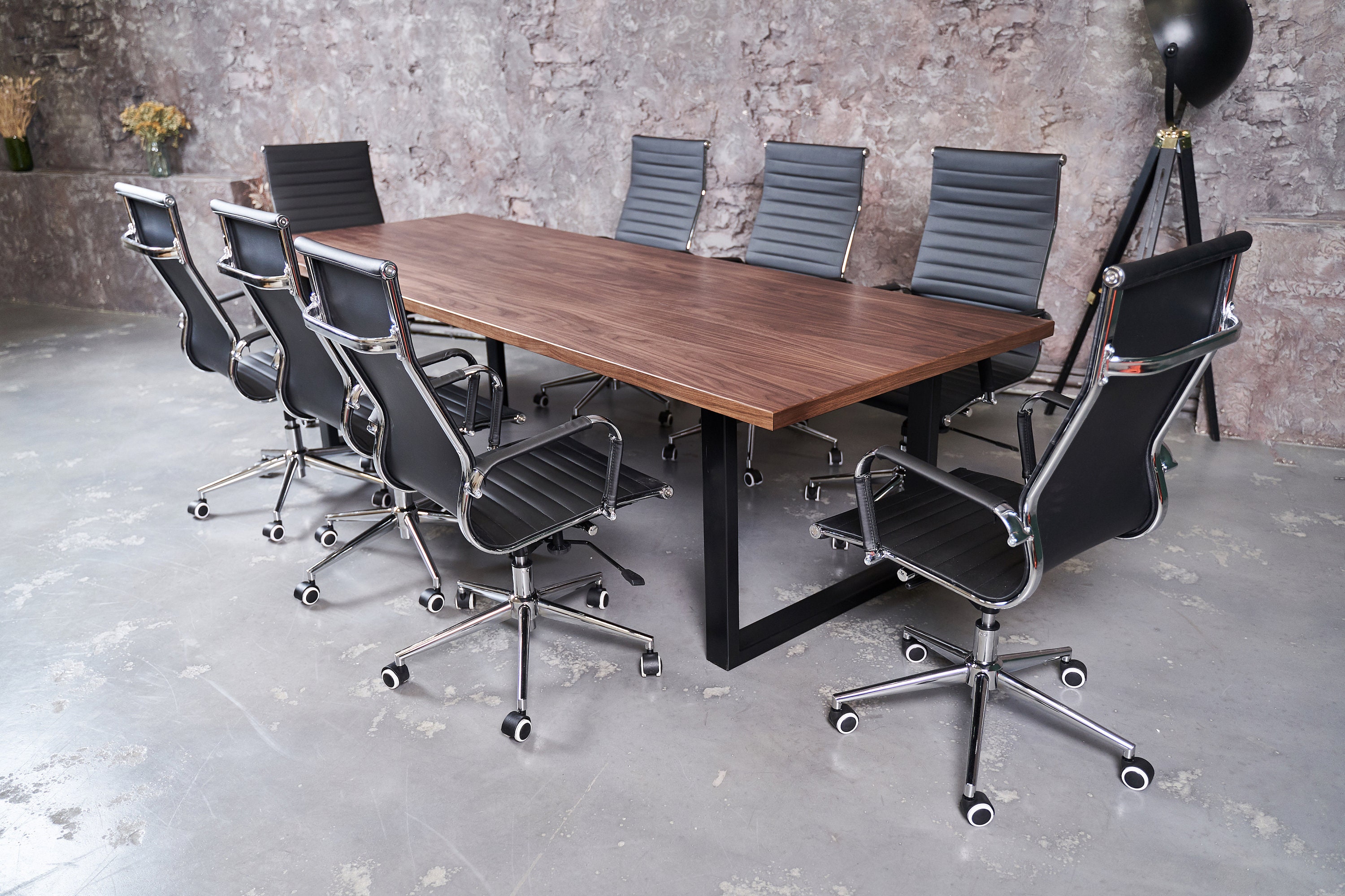 Black Walnut Conference Table / Kitchen Table / Wood Table