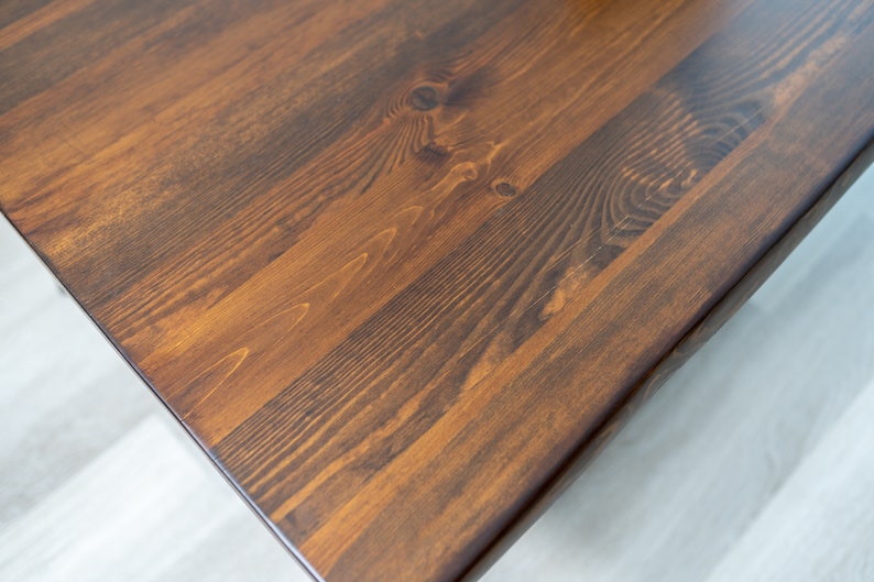 Wood Desk Top Desk Top Solid Wood Desk Top Live Edge Etsy