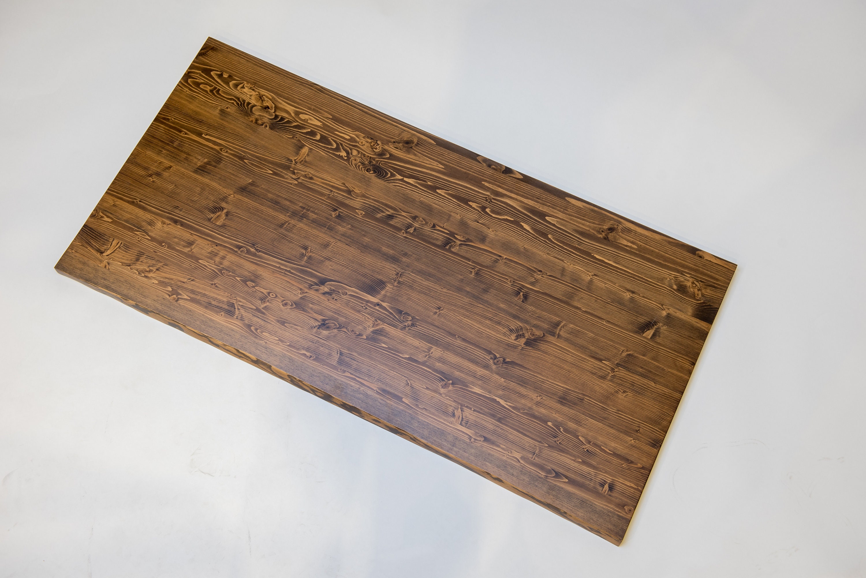 MWS William Live Edge Desk Desk Top Table Top Wood Desk Top