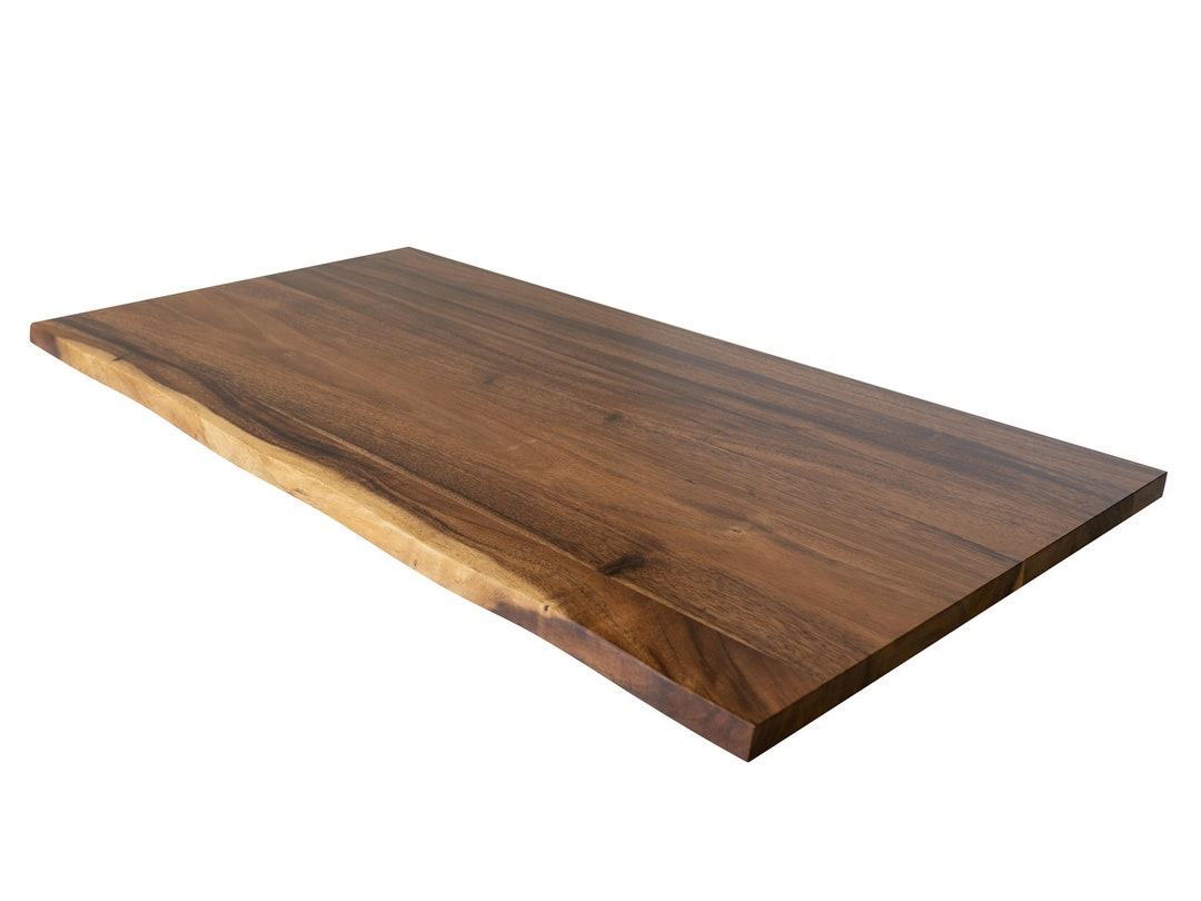 Desk Table Top - Solid Wood Desk Top | Table Top | Wood Desk Top | Live