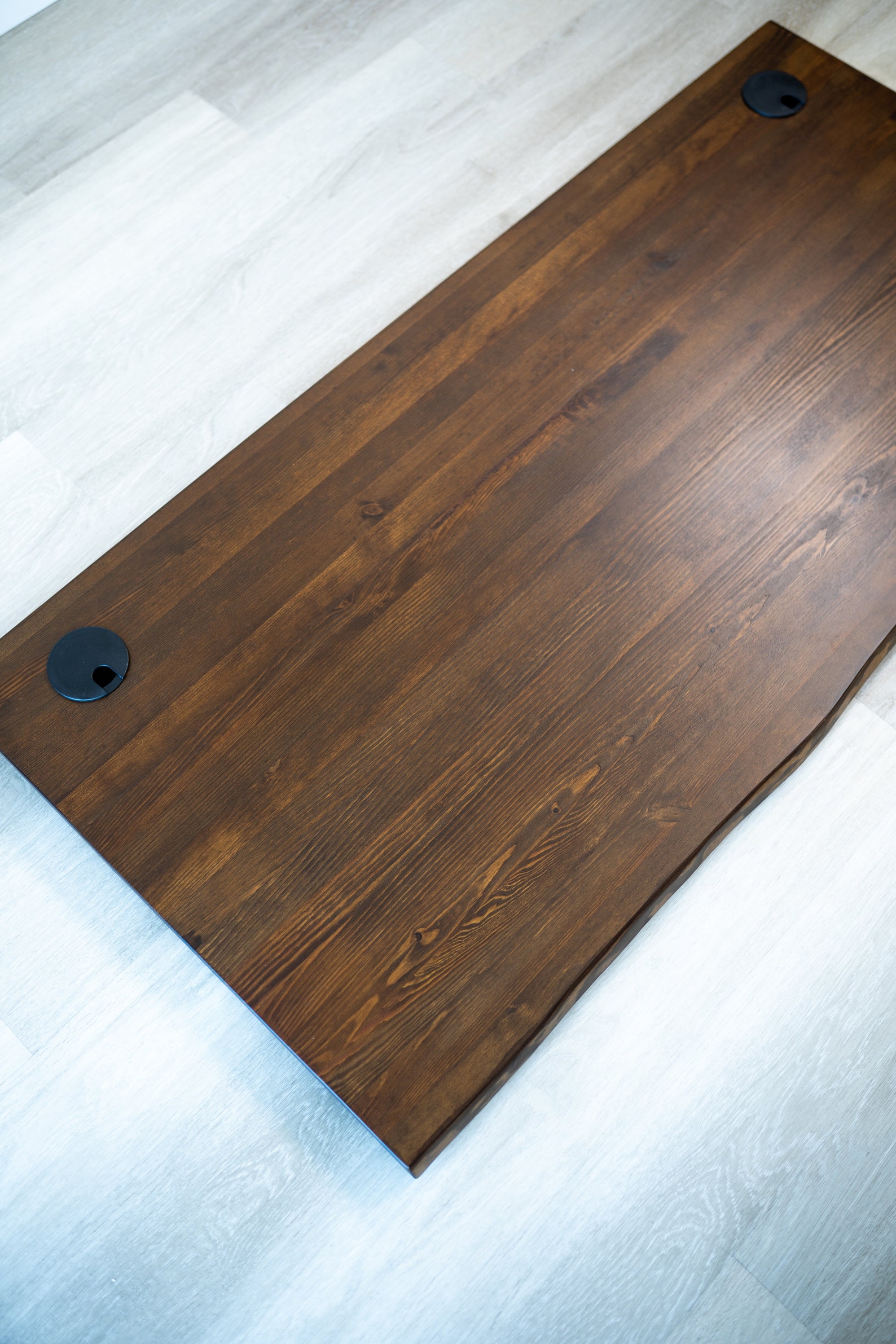 Wood Desk Top Desk Top Solid Wood Desk Top Live Edge Etsy