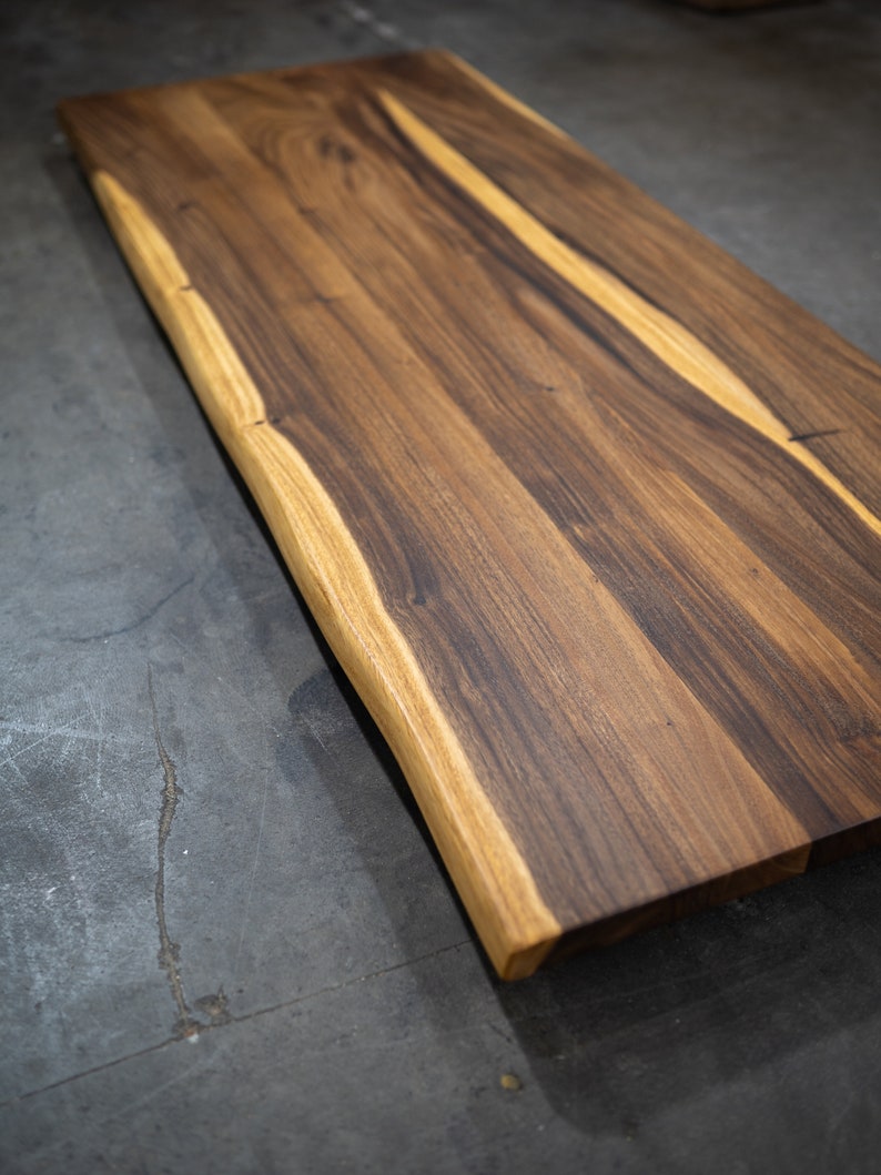 Walnut Table Top Desk Table Top Desk Top Walnut Wood Etsy