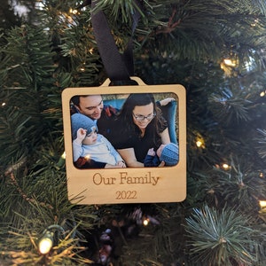 My Family Photo Ornament