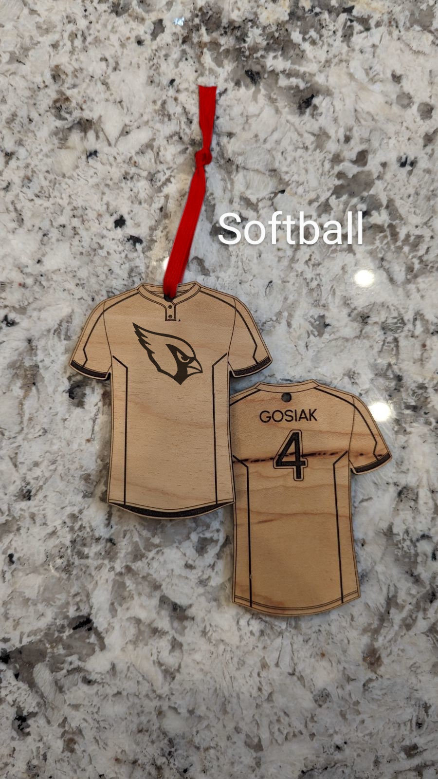 Upsala School Sports Jersey Ornaments Baseball Basketball Etsy