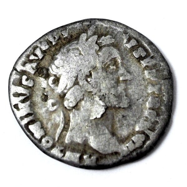 ORIGINAL RARE Archaeological find Authentic roman coin Denarius collector Coin Gift