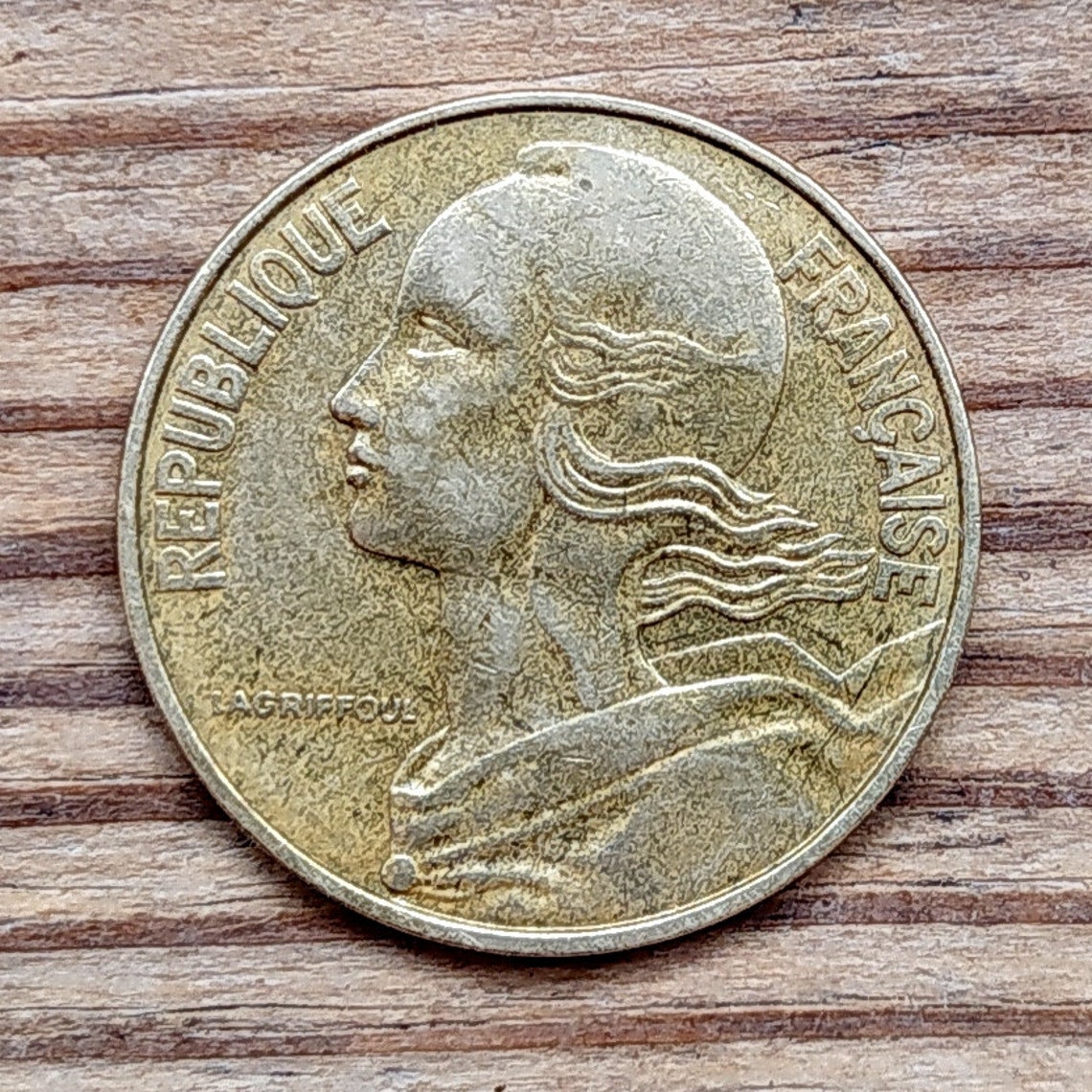 Collectible coin 20 Centimes 1978 France Coin Marianne Etsy