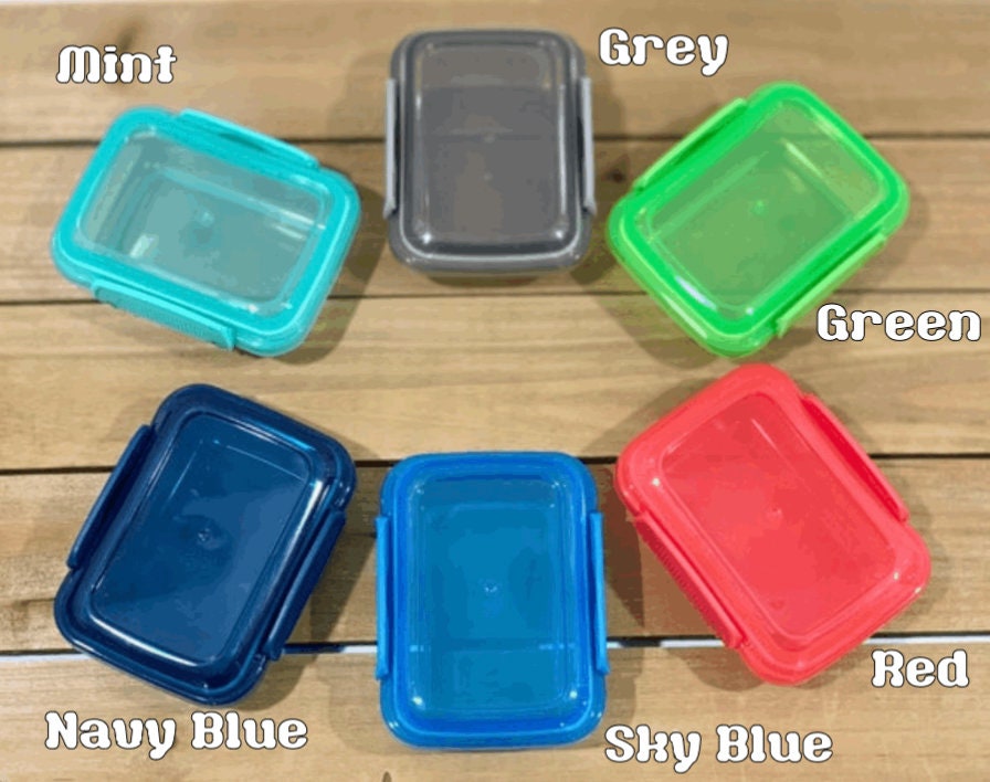 Snack Container, Kids Snack Box, Crayon Box, Snack Box, Crayon Container,  Lunch Box, Dog Treat Container, Dog Daycare Box, Snack Storage Box 