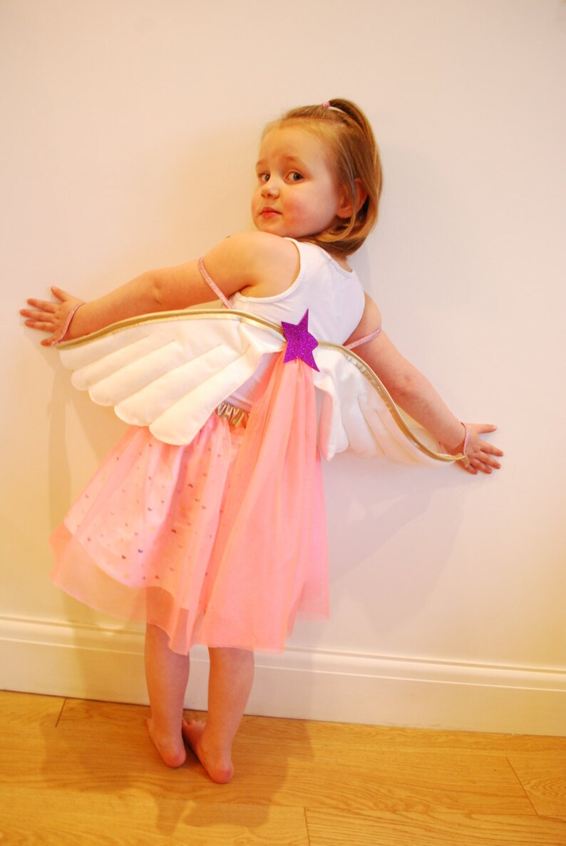 Children's Dressing up Costume Fairy Angel Party Wings image 2