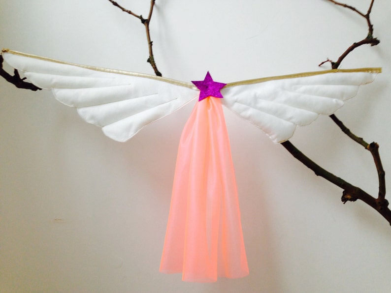 Children's Dressing up Costume Fairy Angel Party Wings image 3