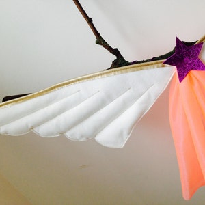 Children's Dressing up Costume Fairy Angel Party Wings image 1