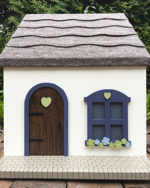 Wooden cottage best sale dollhouse