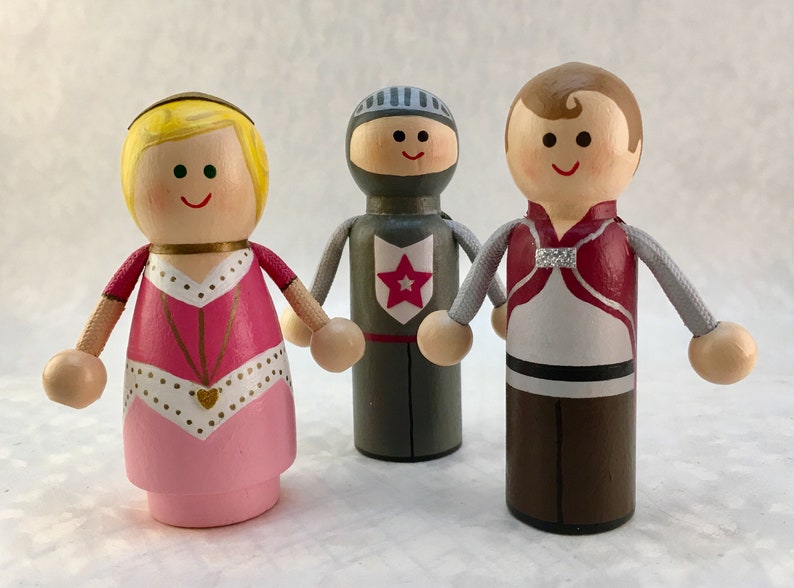 etsy wooden peg dolls