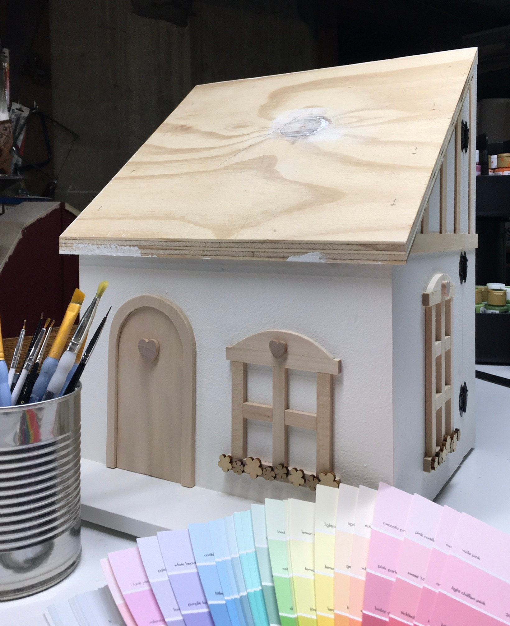 Custom Colors Doll House Make It Your Own Dollhouse Custom Etsy