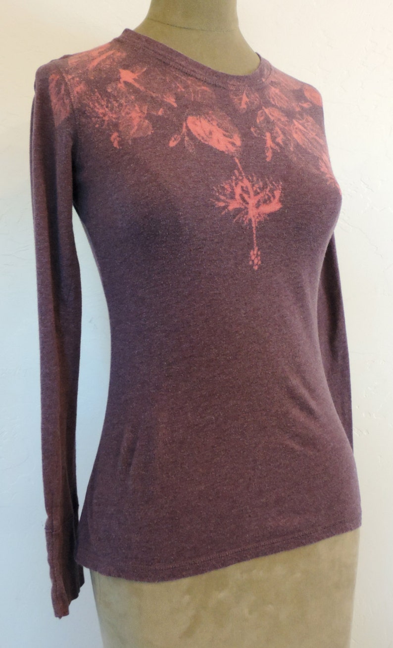 Pink Floral - Sustainably Made Long Sleeve Tee main image 1