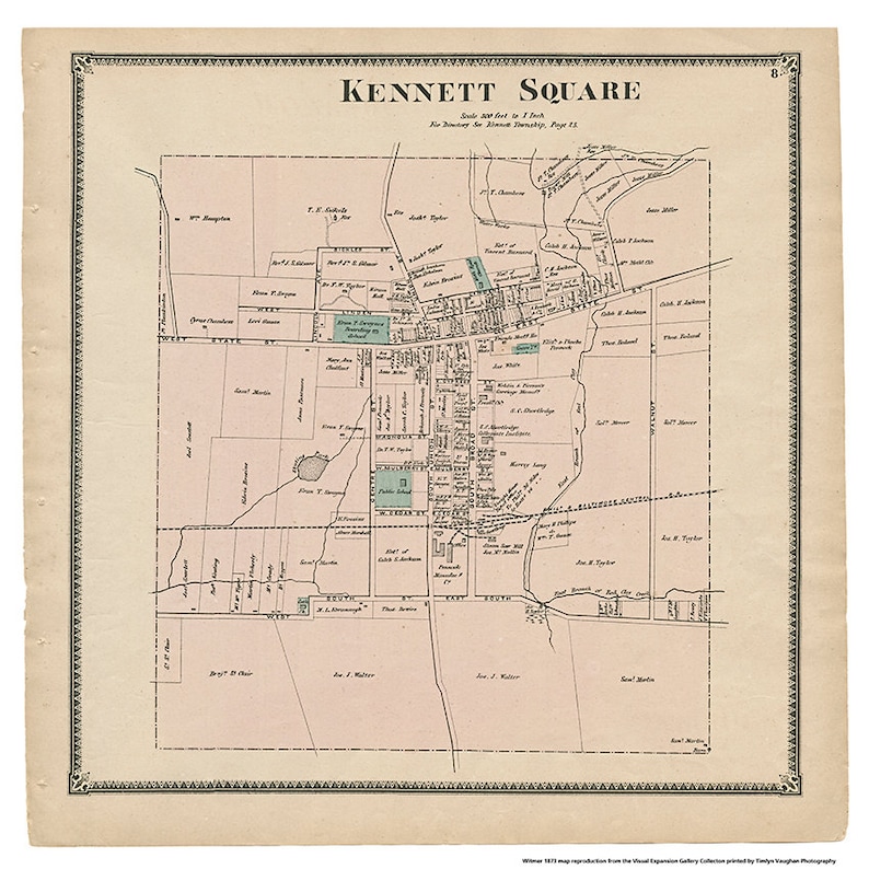 Map Of Kennett Square Pa - Maping Resources
