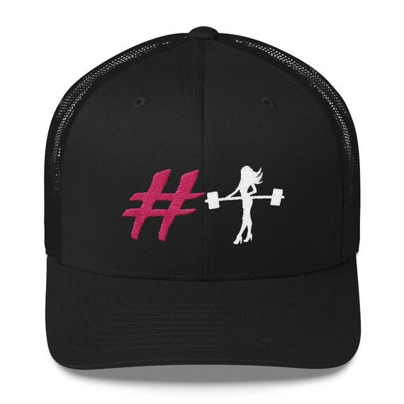 workout trucker hat
