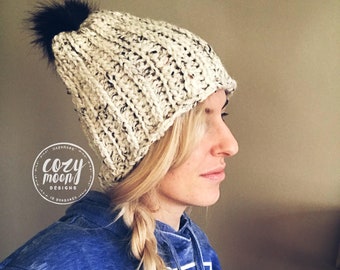 PATTERN // River Birch Beanie Crochet Pattern //  Hat pattern /Crochet Pattern / hat pattern / beanie pattern / crochet