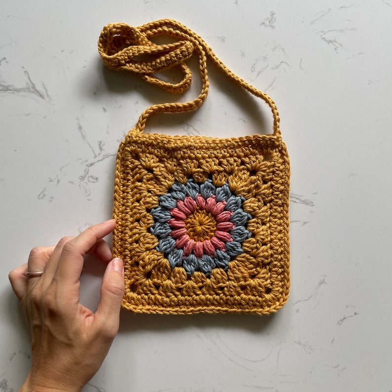 Crochet Pattern // Wildflower Bag Pattern // Digital PDF Purse Etsy