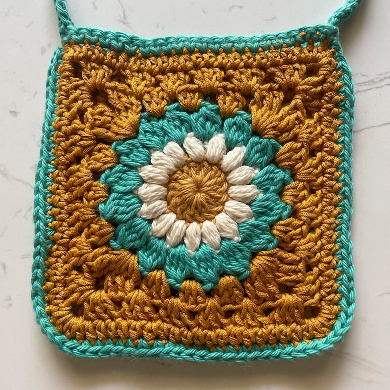 Crochet Pattern // Wildflower Bag Pattern // Digital PDF Purse Etsy