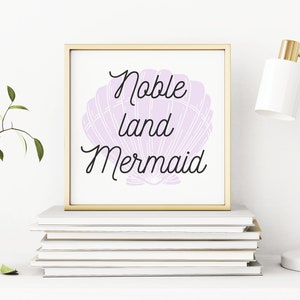 Parks and rec printable, Leslie Knope, Leslie Knope quote, noble land mermaid, parks and recreation, leslie and ann