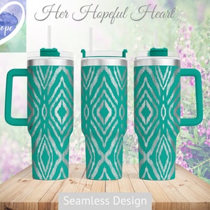 Paintbrush Pattern Laser Engraved Tumbler Design, 40oz Tumbler Full Wrap, SVG, Laser File, Seamless Design, Tumbler Wrap for Laser Rotary