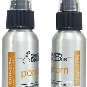 Spray parfumé au popcorn de fête foraine