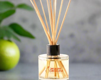 Difusor de varillas para aromaterapia con aceite esencial de bergamota