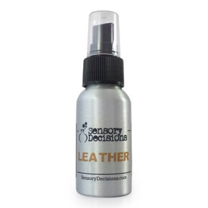 Leather Car Fragrance Spray  - Leather Scent Car Freshener - The classic smell of leather in a freshener spray for cars