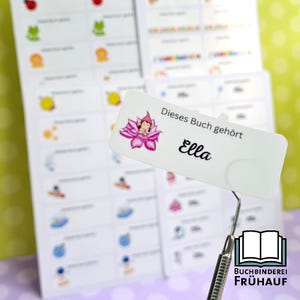 Adesivi con nome personalizzabili Adesivi per libri Questo libro appartiene