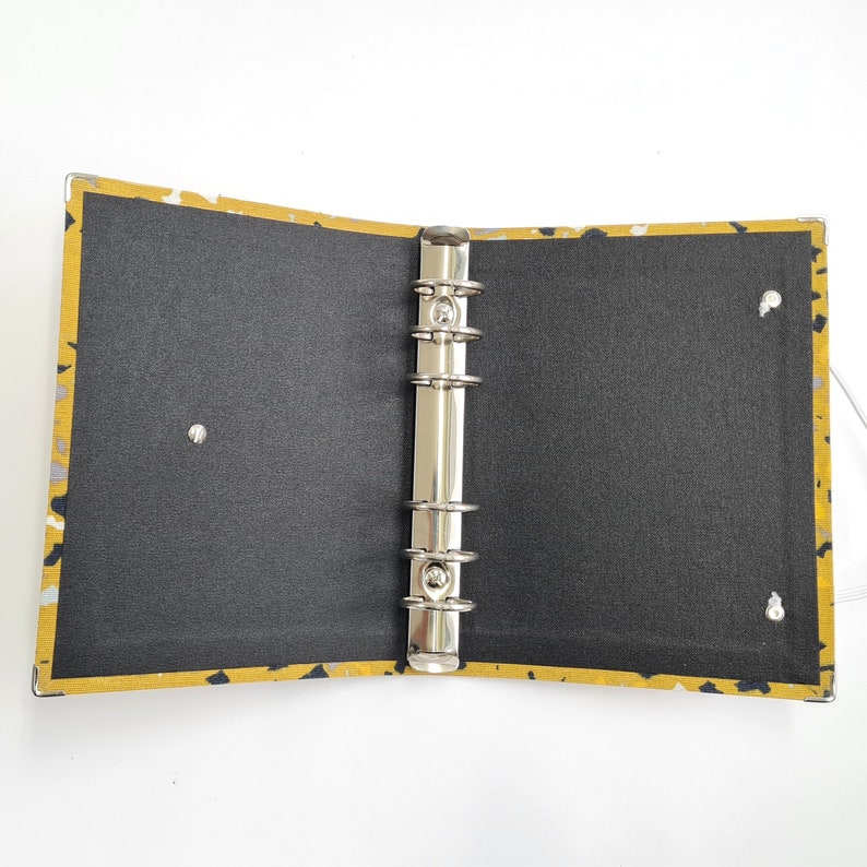 Personal Ring Binder Budget Binder Organizer 6 Rings Broken Glass Etsy