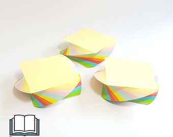3 twisted blocks twisted notepad small