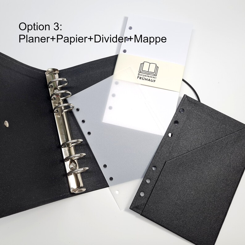 Personal Ring Binder Budget Binder Organizer 6 Rings Broken Glass Etsy