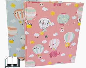 Baby album Fly with me pink or blue children album photo album