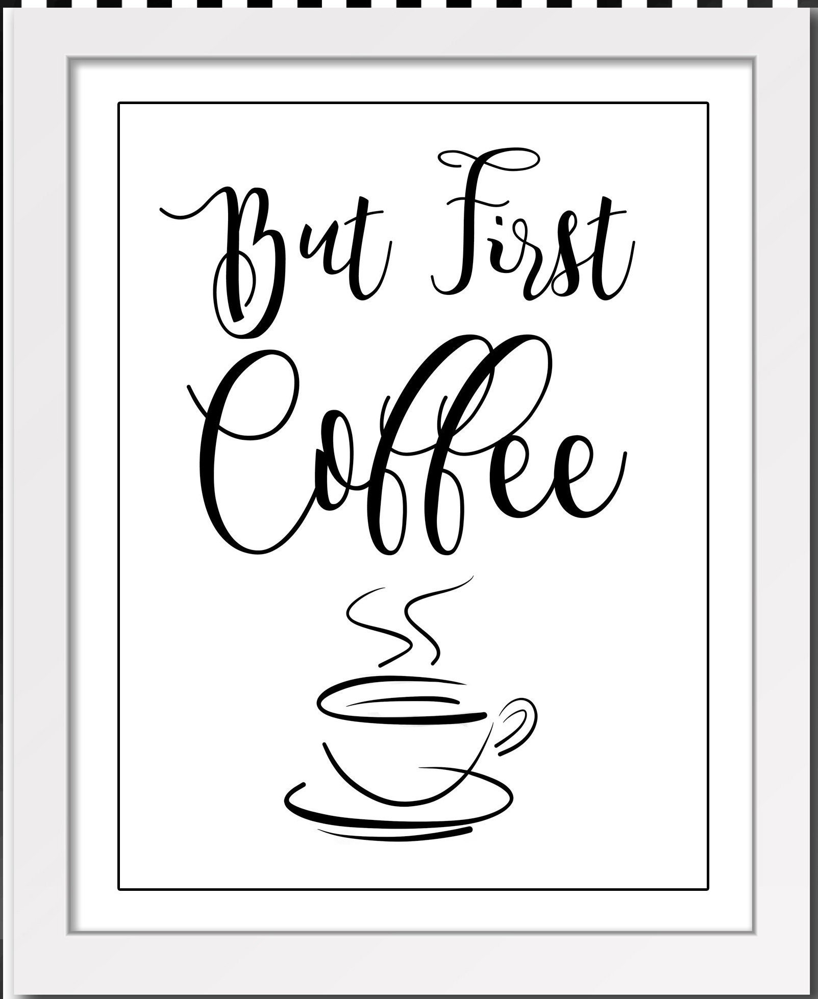 But First Coffee All I Need Is Coffee Digital Clip Art  Etsy