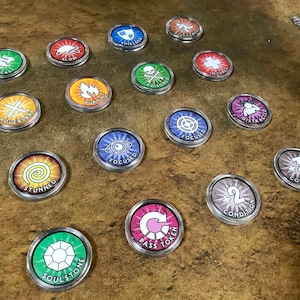 Malifaux Compatible Token Set - All Conditions, Markers &amp; Templates ...