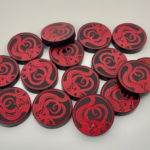 15 gettoni Doom per Arkham Horror LCG - 100% non ufficiali, realizzati dai fan