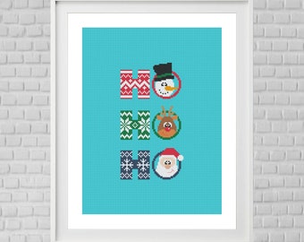 Ho ho ho - La Vispa - Cross stitch pattern - Instant download PDF