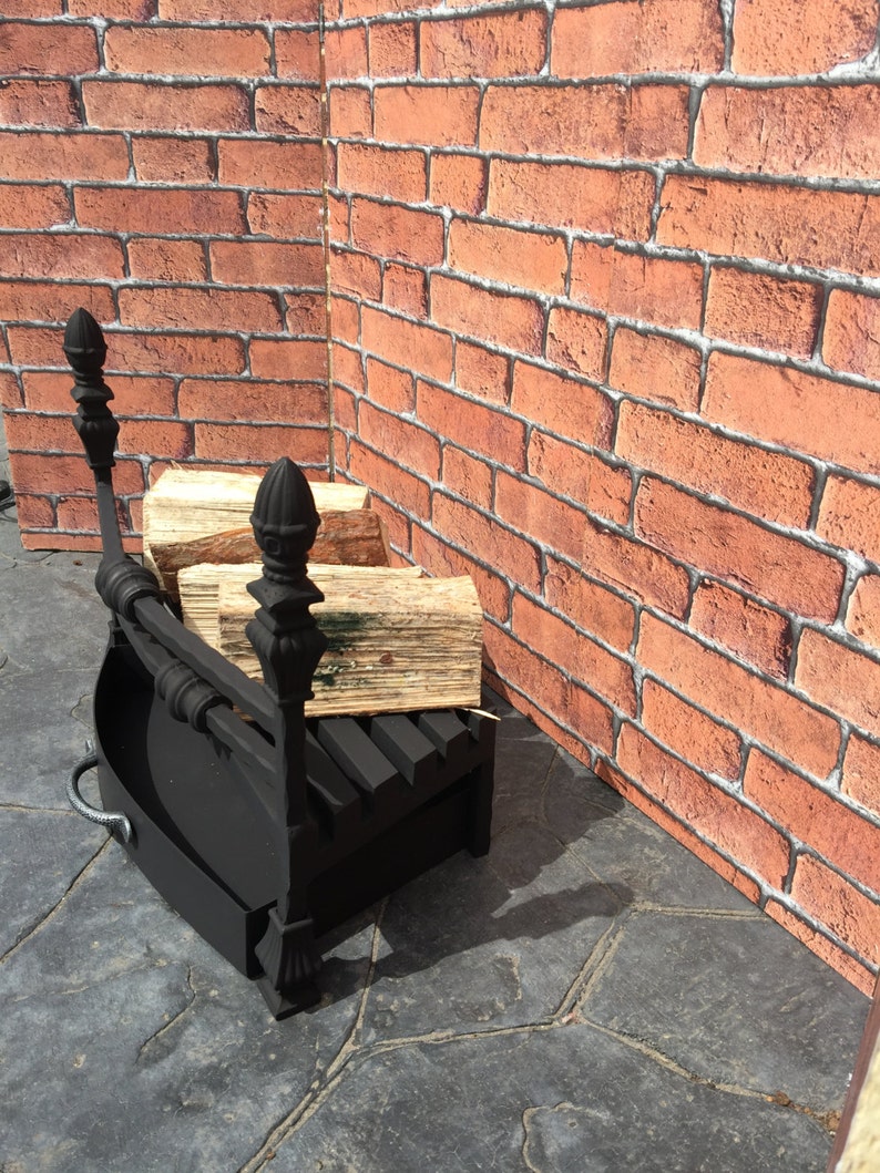 ORNATE tapered Fire Grate to suit fireplace Etsy